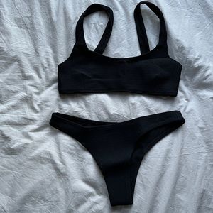Wanderlust Swim Black Bikini